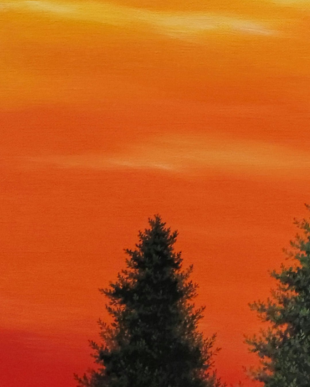 korean art, The Chair on the Tree - DOKHBI ARTWORKS Min Yul Painting