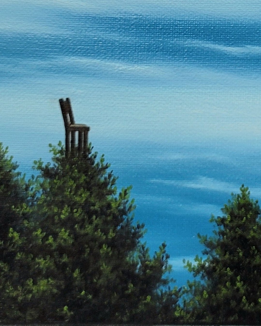 korean art, The Chair on the Tree - DOKHBI $1000 ARTWORKS Min Yul