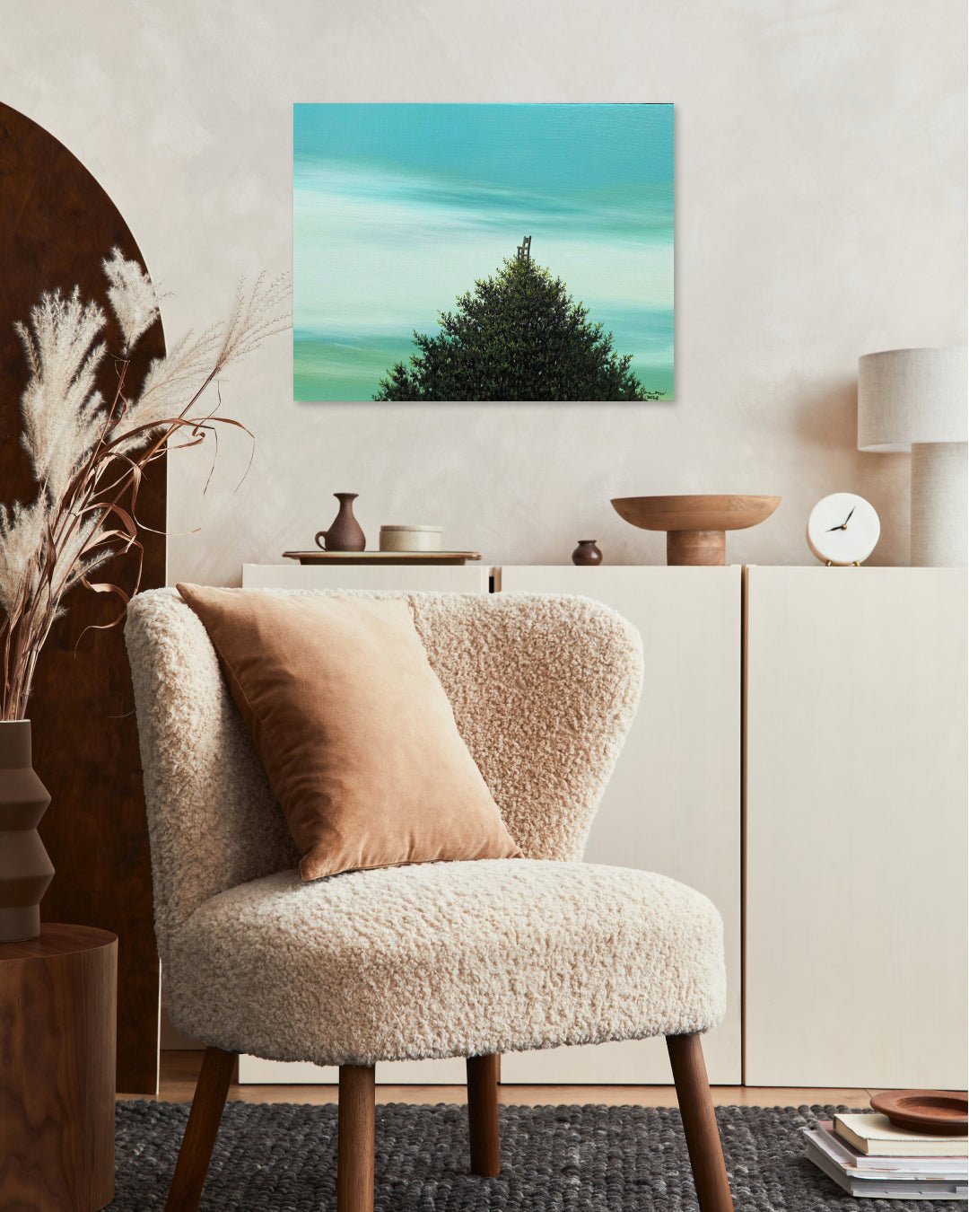 korean art, The Chair on the Tree - DOKHBI $1000 ARTWORKS Min Yul