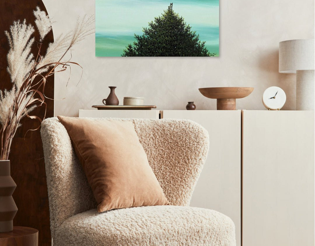 korean art, The Chair on the Tree - DOKHBI $1000 ARTWORKS Min Yul