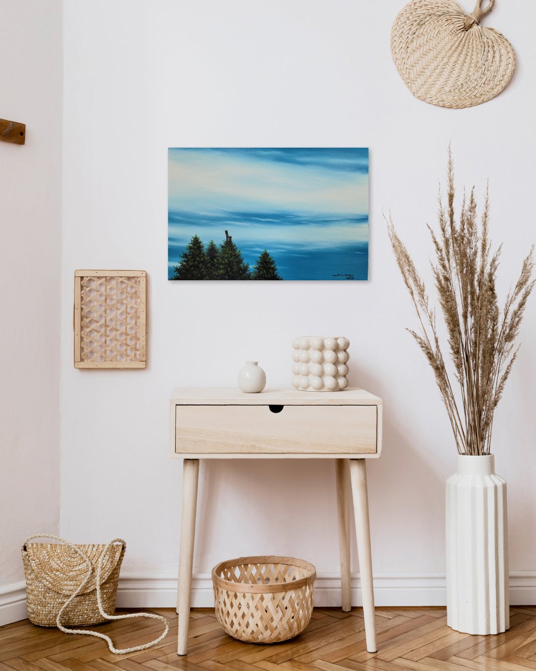 korean art, The Chair on the Tree - DOKHBI $1000 ARTWORKS Min Yul