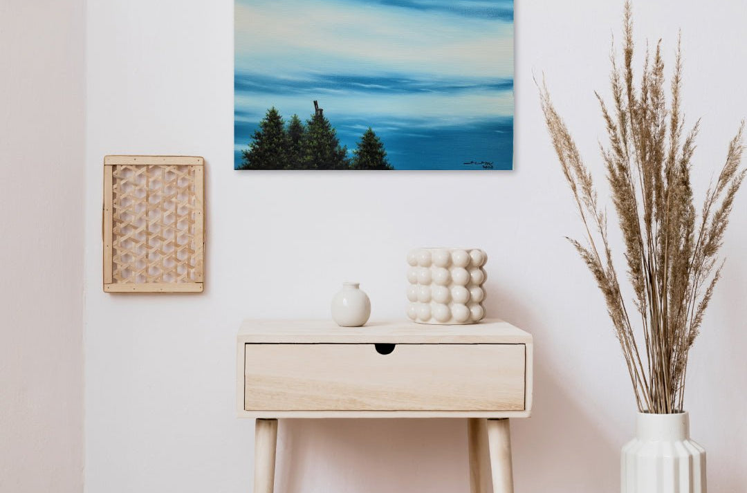 korean art, The Chair on the Tree - DOKHBI $1000 ARTWORKS Min Yul