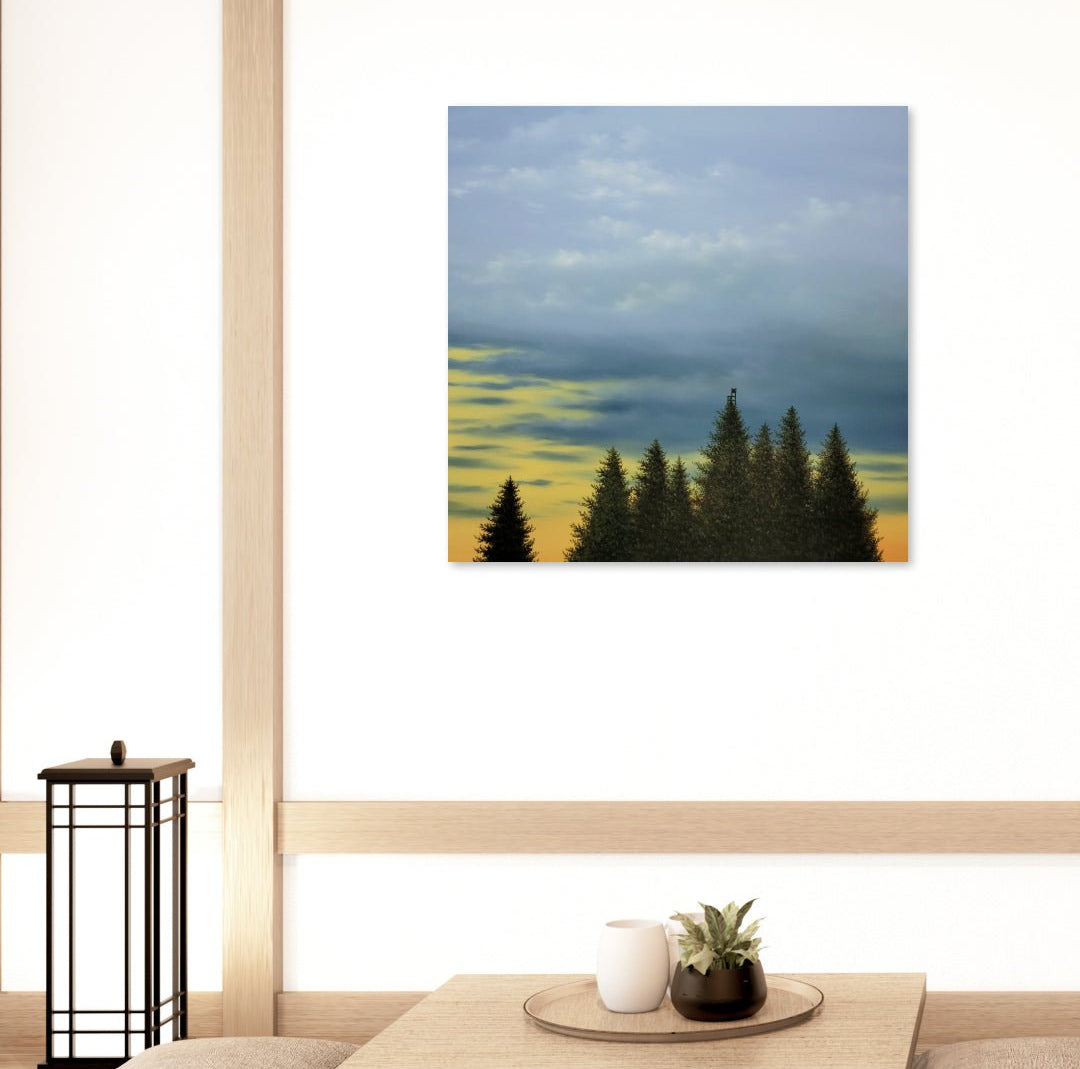 korean art, The Chair on the Tree - DOKHBI ARTWORKS Min Yul Painting