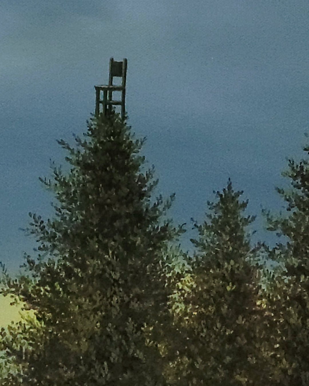 korean art, The Chair on the Tree - DOKHBI ARTWORKS Min Yul Painting