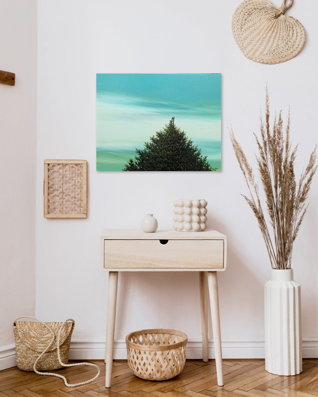 korean art, The Chair on the Tree - DOKHBI $1000 ARTWORKS Min Yul