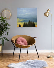 korean art, The Chair on the Tree - DOKHBI ARTWORKS Min Yul Painting