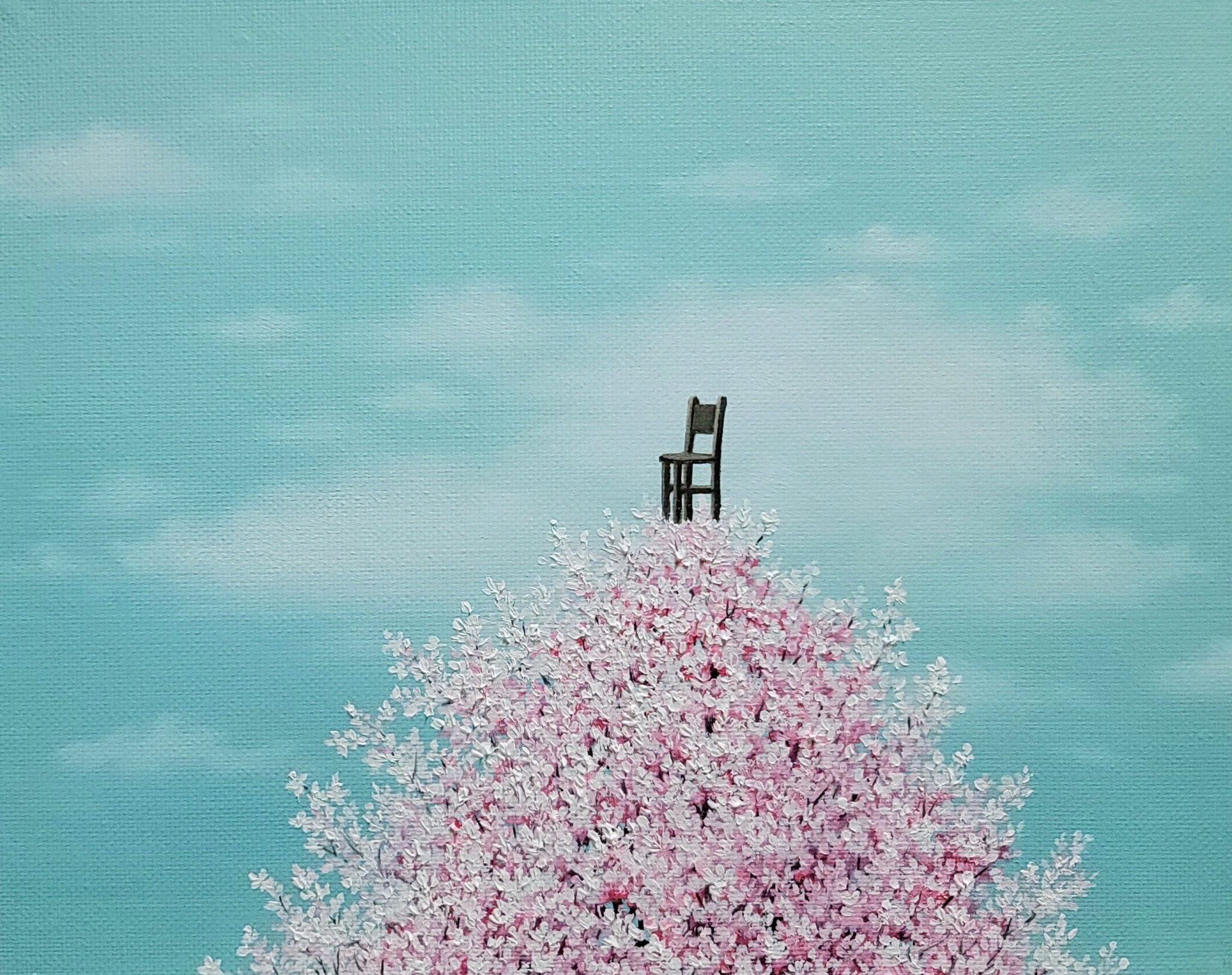 korean art, The Chair on the Tree - DOKHBI $1000 ARTWORKS Min Yul
