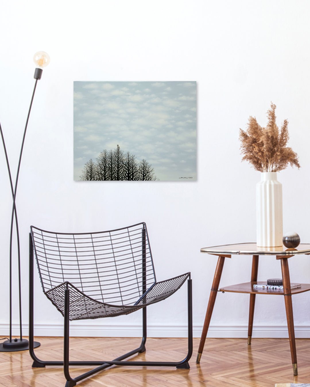 korean art, The Chair on the Tree - DOKHBI ARTWORKS Min Yul Painting