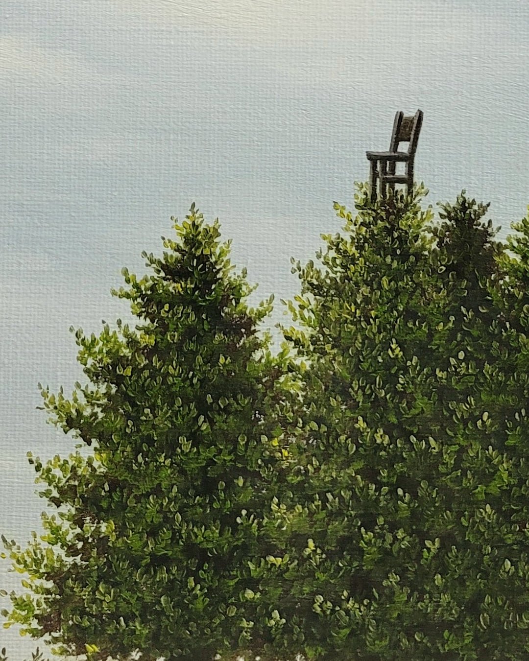 korean art, The Chair on the Tree - DOKHBI $1000 ARTWORKS Min Yul