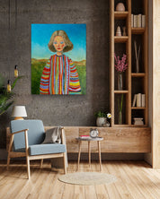 korean art, The Coming of Dusk - DOKHBI ARTWORKS Jineui Heo Painting ARTWORKS dokkaebi dokebi k - art The Coming of Dusk DOKHBI