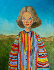 korean art, The Coming of Dusk - DOKHBI ARTWORKS Jineui Heo Painting ARTWORKS dokkaebi dokebi k - art The Coming of Dusk DOKHBI