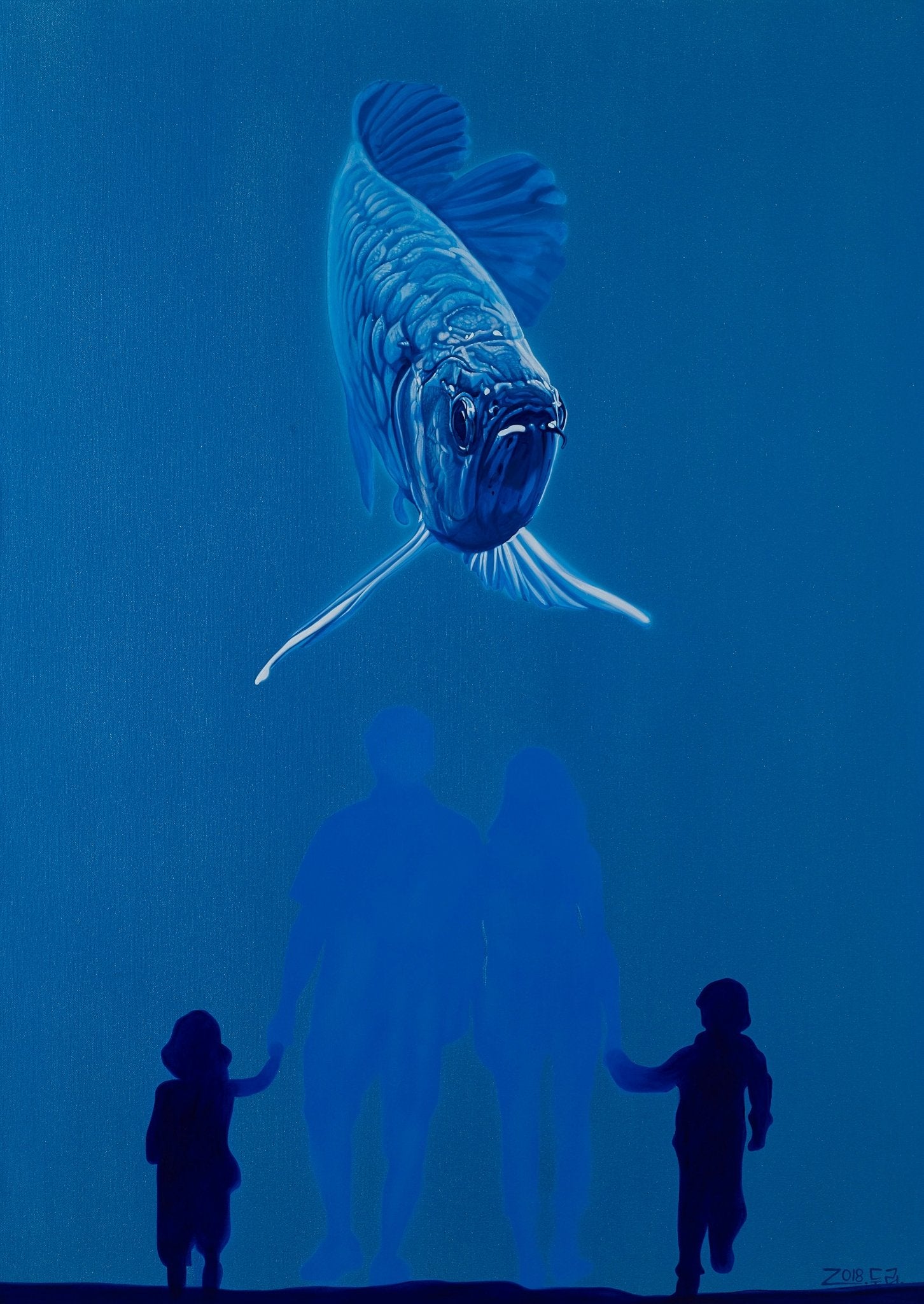 korean art, The Lost Soul - DOKHBI ARTWORKS Lee Doo Ri Painting