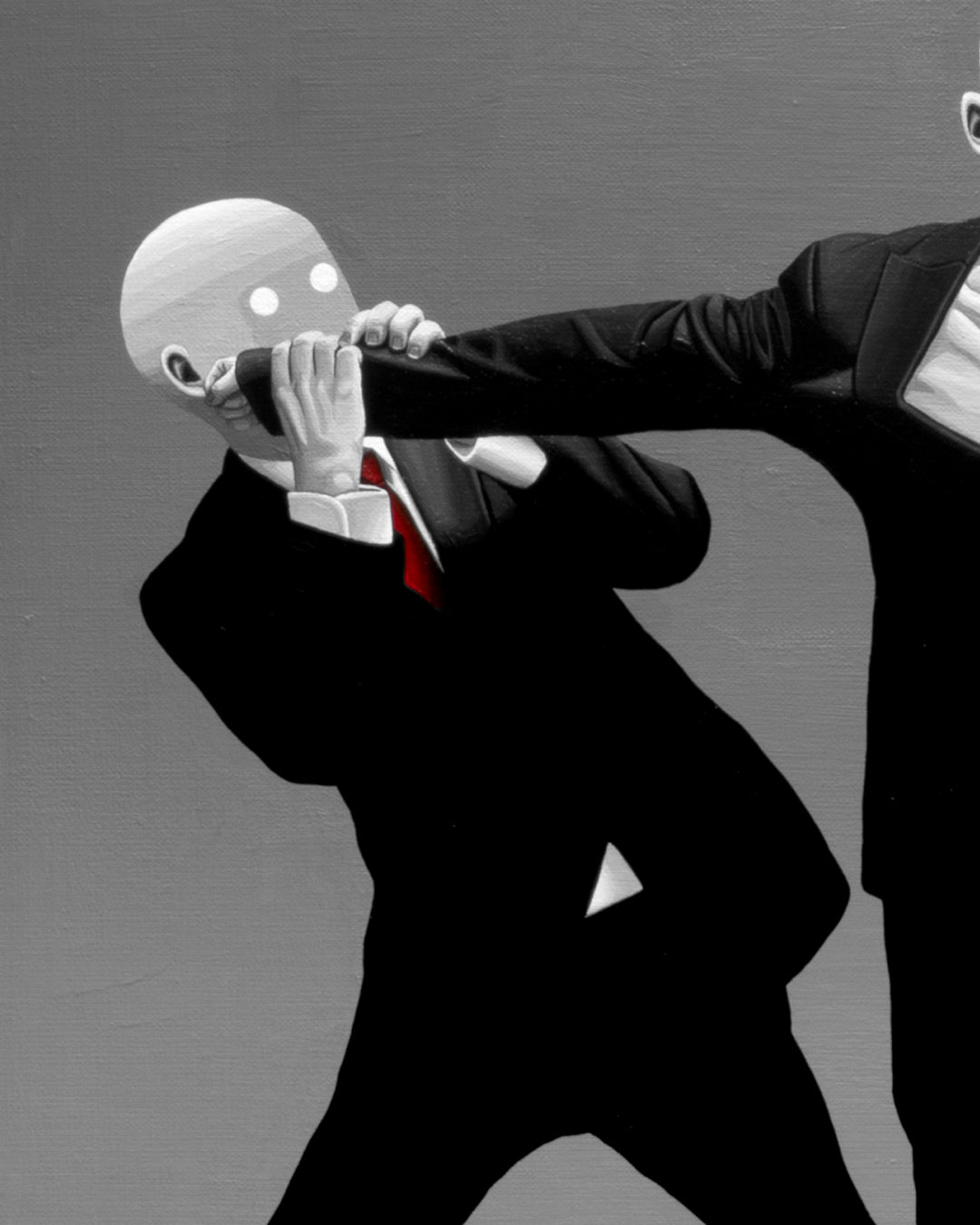 korean art, The middle doesn't exist - DOKHBI $1000 ARTWORKS Jungwan Chae