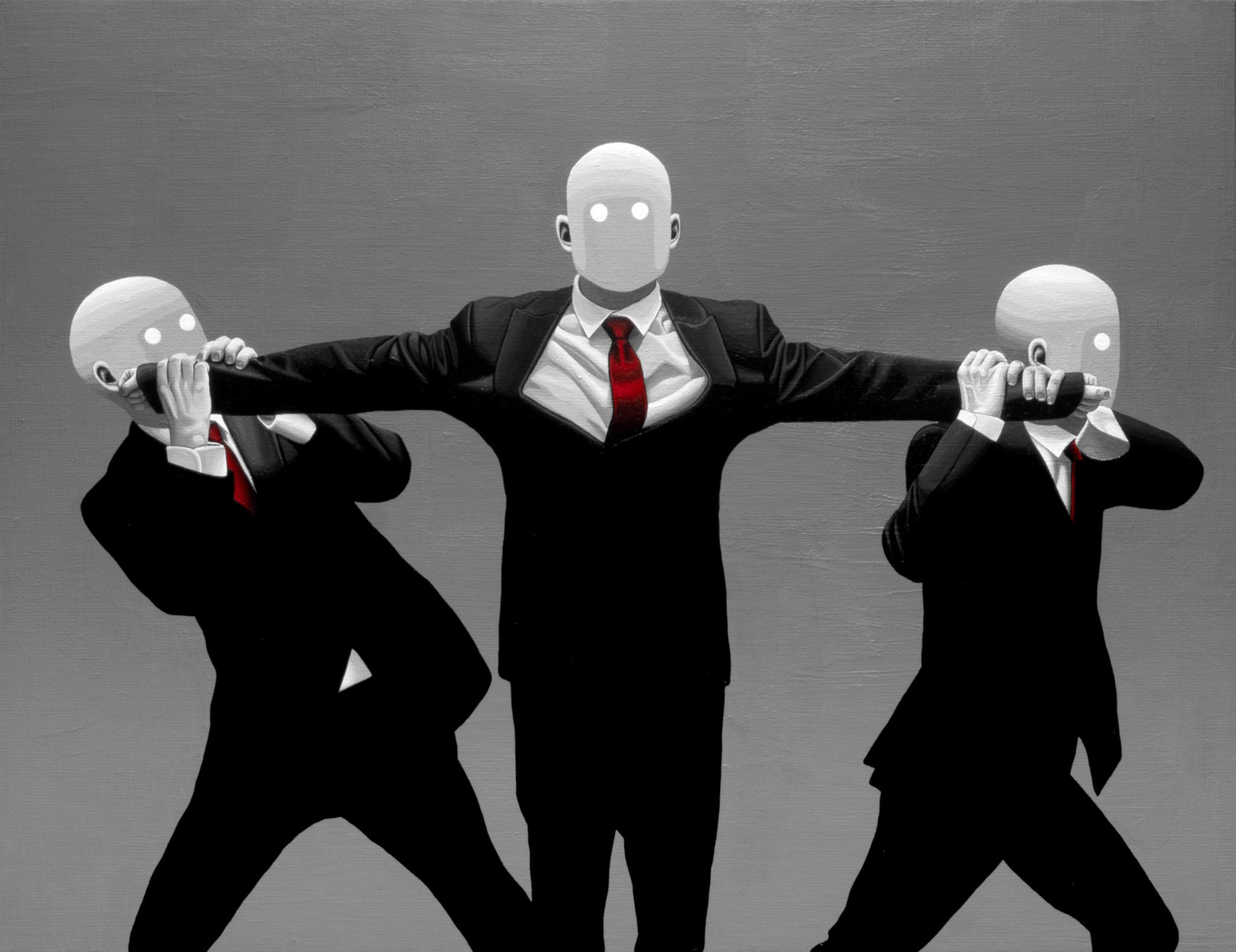 korean art, The middle doesn't exist - DOKHBI $1000 ARTWORKS Jungwan Chae