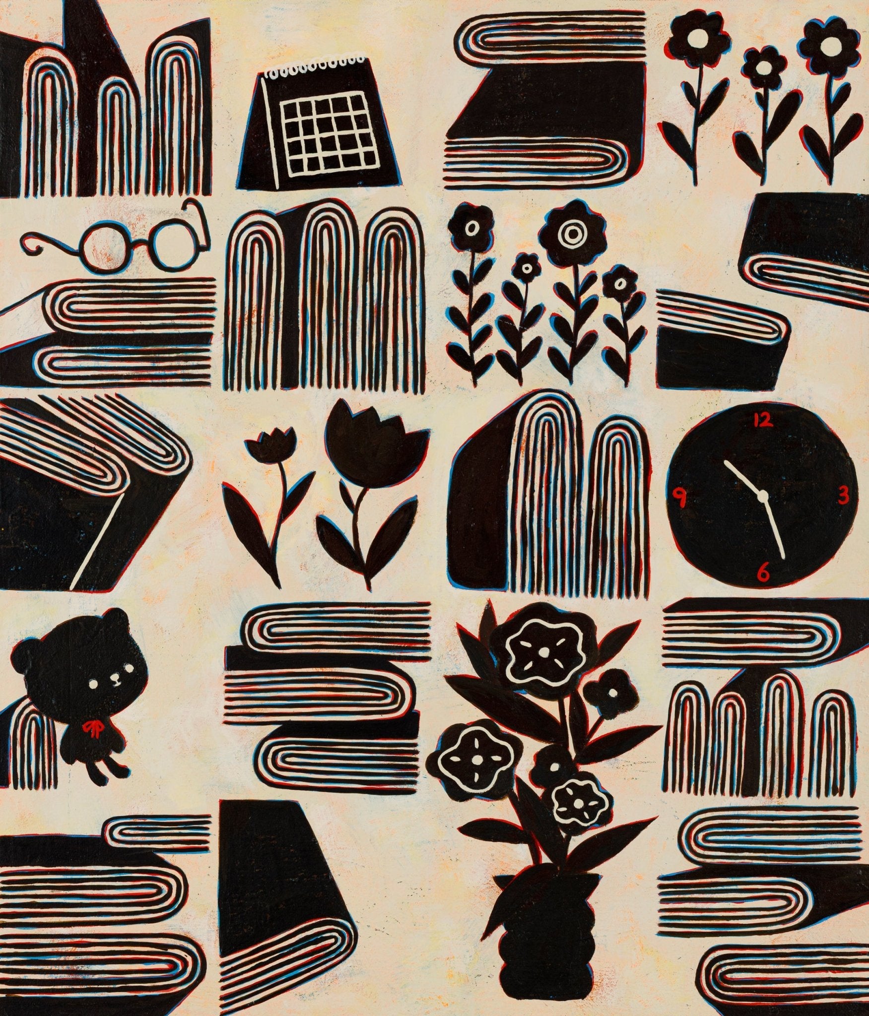 The Radiant Ordinary No.1 - Acrylic on Canvas 53x45.5cm by Soo-Hyun Cho, Korean Contemporary Art 2025