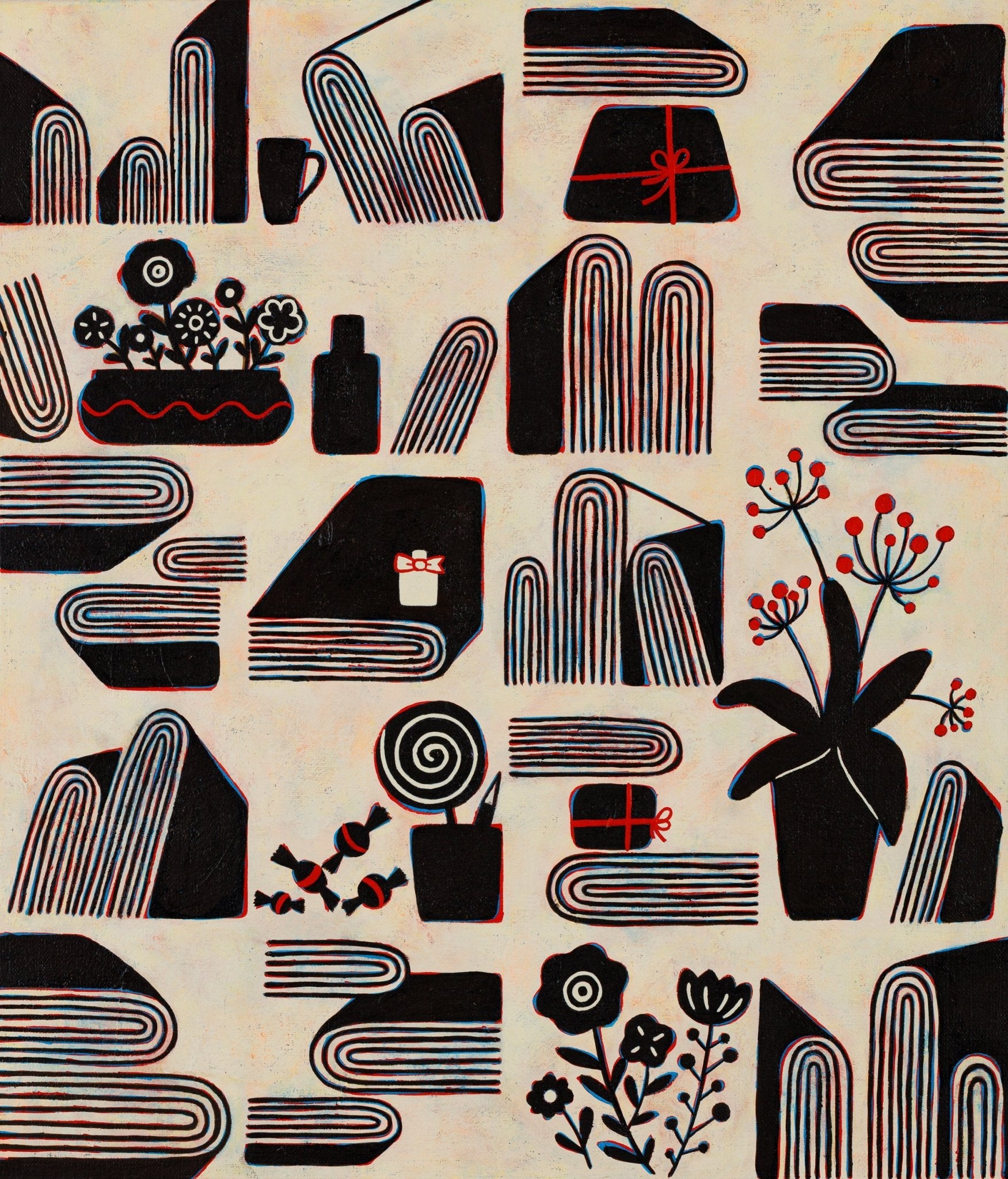 The Radiant Ordinary No.2 - Acrylic on Canvas 53x45.5cm by Soo-Hyun Cho, Korean Contemporary Art 2025