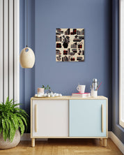 Korean contemporary painting The Radiant Ordinary No.3 by Soo-Hyun Cho, interior wall art decor