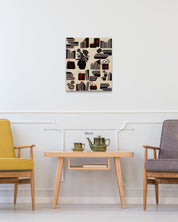 The Radiant Ordinary No.3 size reference 53x45.5cm - original Korean painting by Soo-Hyun Cho
