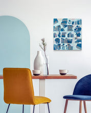 Korean contemporary painting The Radiant Ordinary No.8 by Soo-Hyun Cho, interior wall art decor