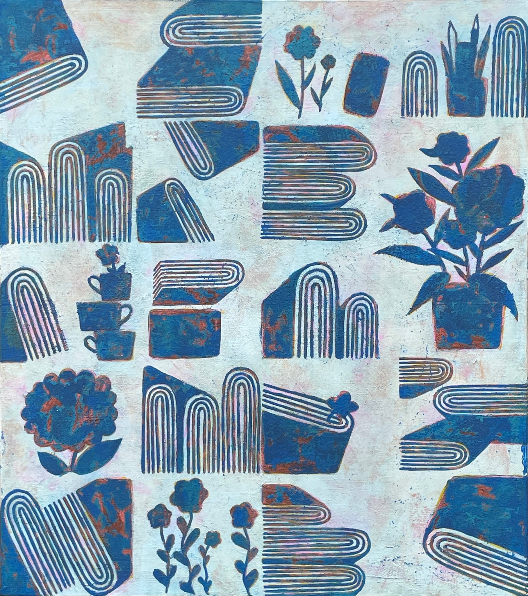 The Radiant Ordinary No.8 - Acrylic on Canvas 53x45.5cm by Soo-Hyun Cho, Korean Contemporary Art 2025