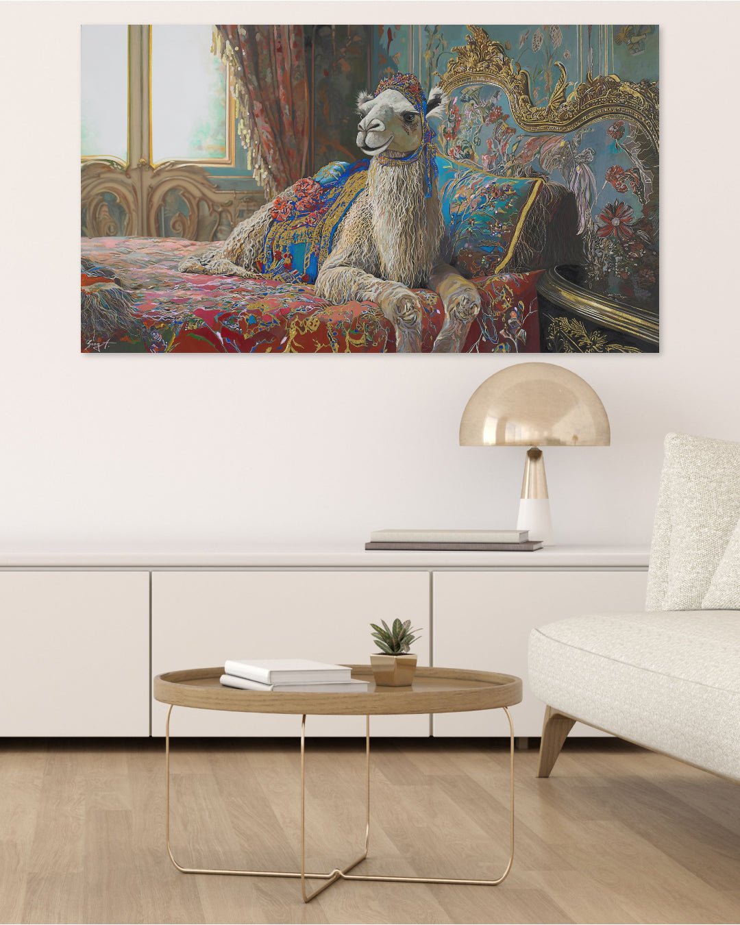 korean art, The Royal Camel - DOKHBI ARTWORKS Painting Yun Song - A