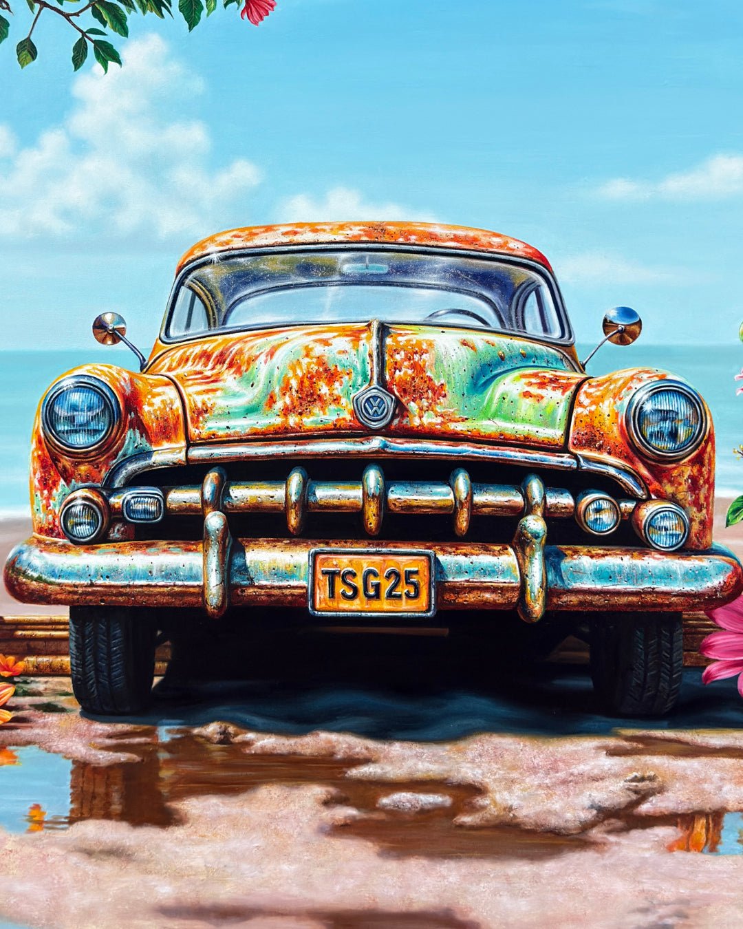 korean art, The Secret Garden - DOKHBI ARTWORKS Kang Se Kyung Painting