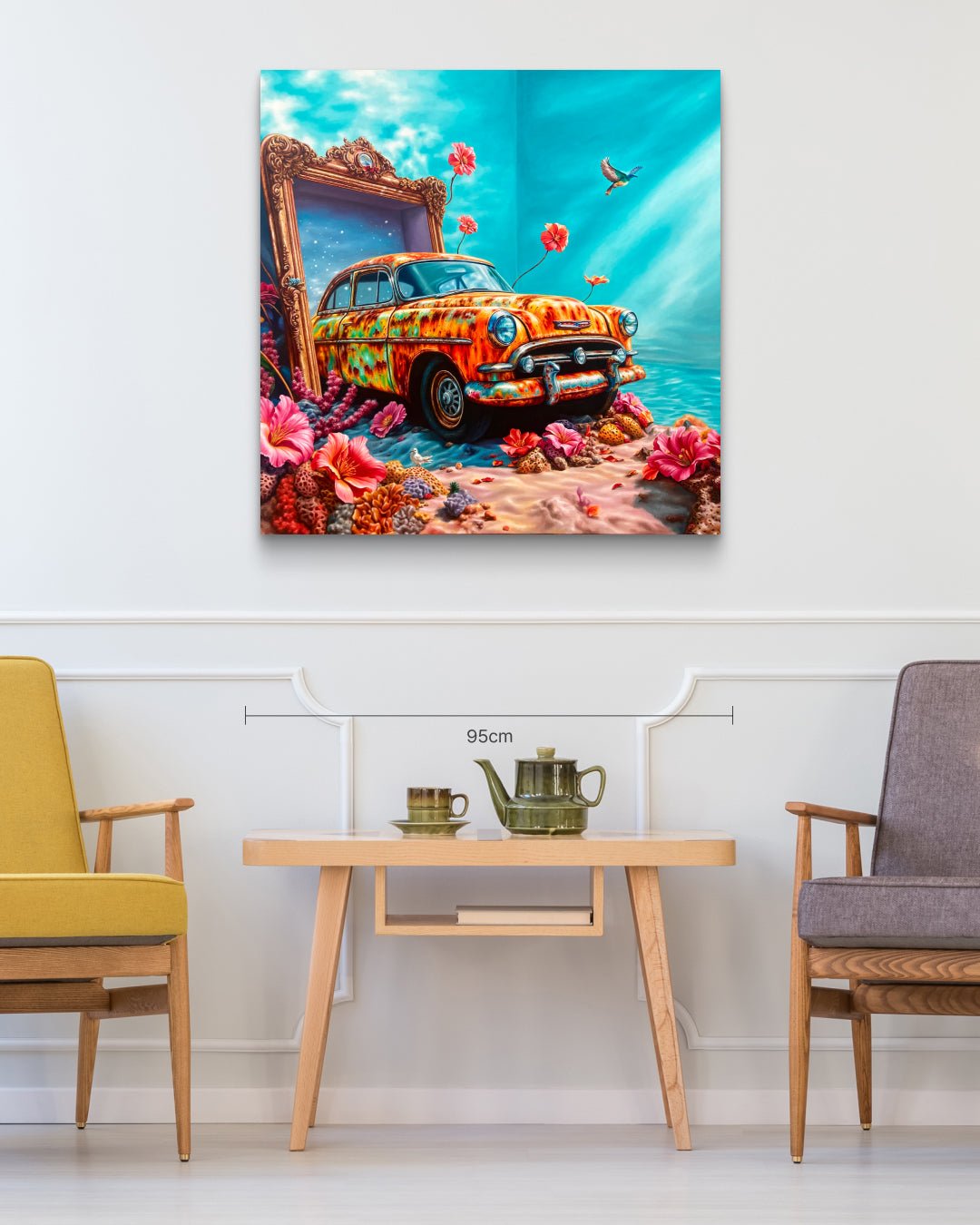 korean art, The Secret Garden - DOKHBI ARTWORKS Kang Se Kyung Painting