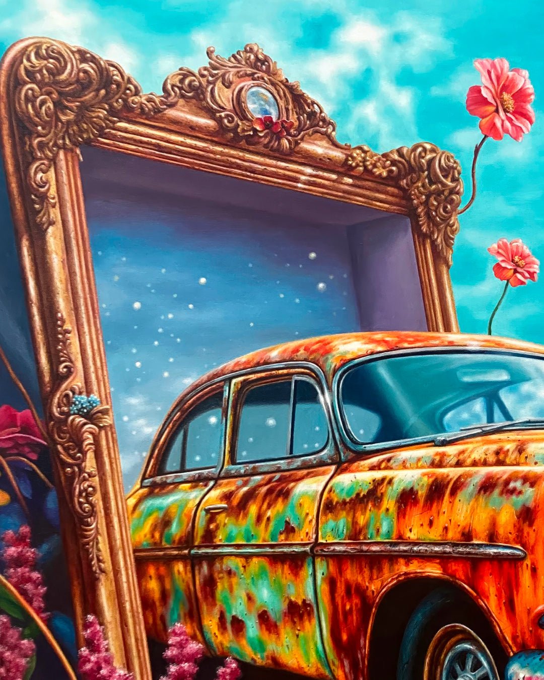 korean art, The Secret Garden - DOKHBI ARTWORKS Kang Se Kyung Painting