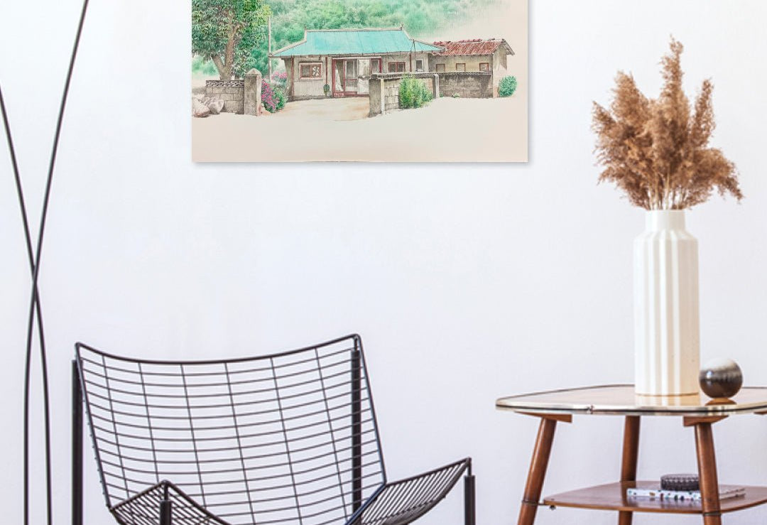 korean art, The Time of Home - DOKHBI ARTWORKS Painting Park So Jung