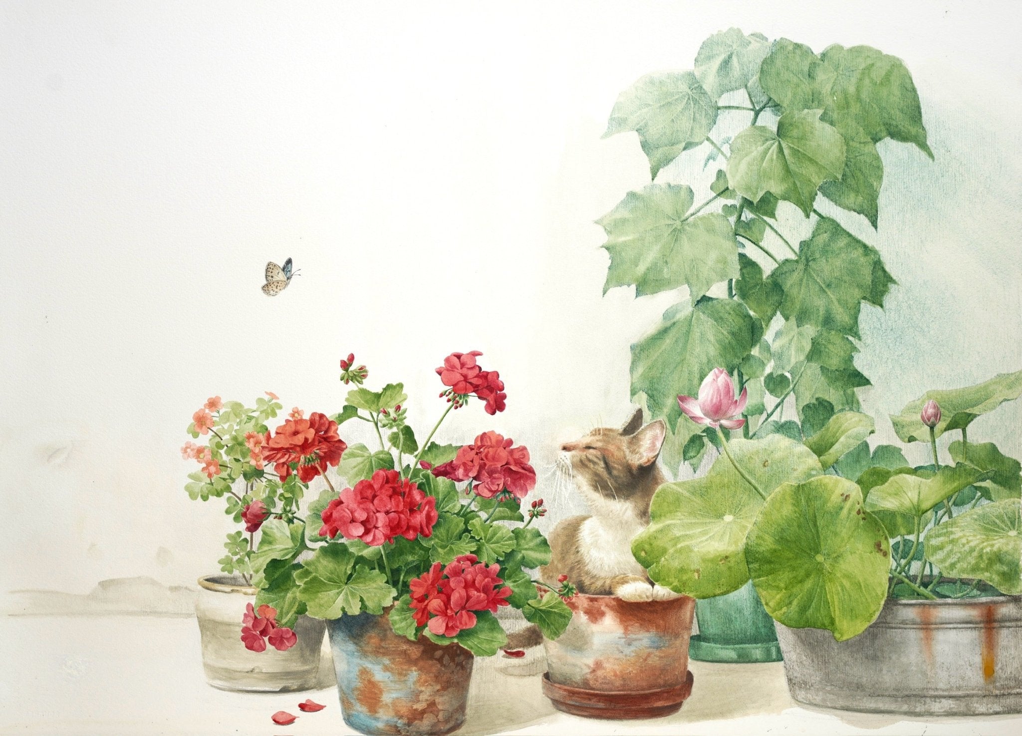 korean art, The Time of Home - DOKHBI ARTWORKS Painting Park So Jung