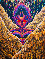 The Winged Boy - Acrylic on Canvas 116.8x91cm by Kang Hoon, Korean Contemporary Art 2025