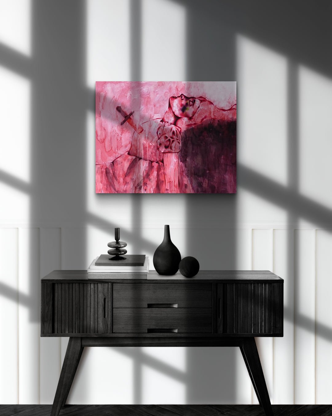 korean art, The woman who faced death had dreams and a family - DOKHBI ARTWORKS KIM JEONG YONG Painting