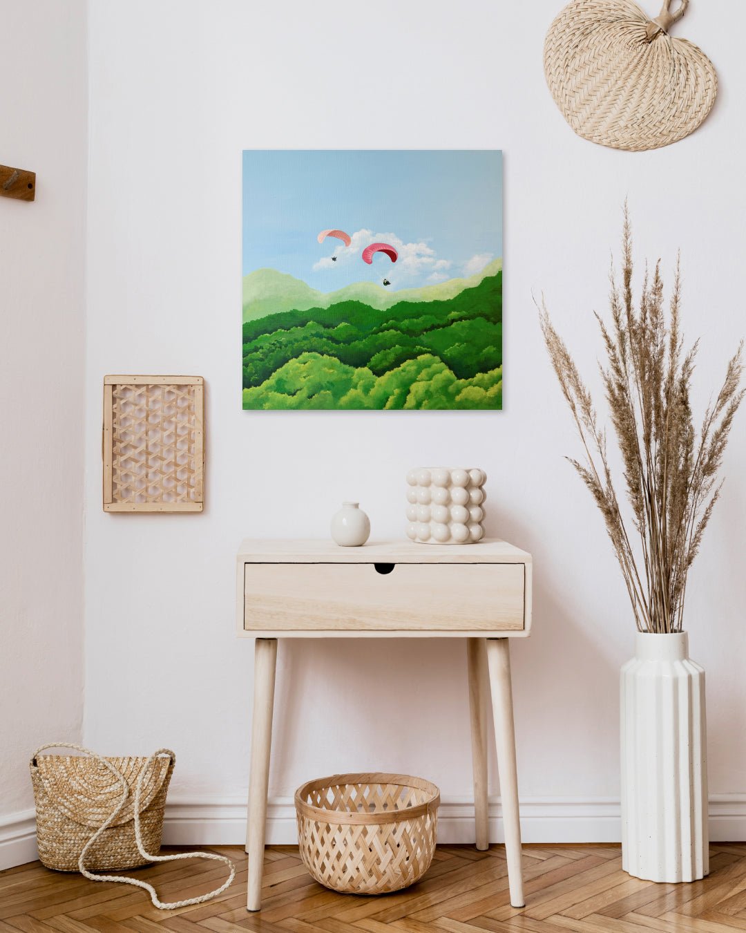 korean art, Those Who Float - Paragliding - DOKHBI $1000 ARTWORKS Choi In Jeong