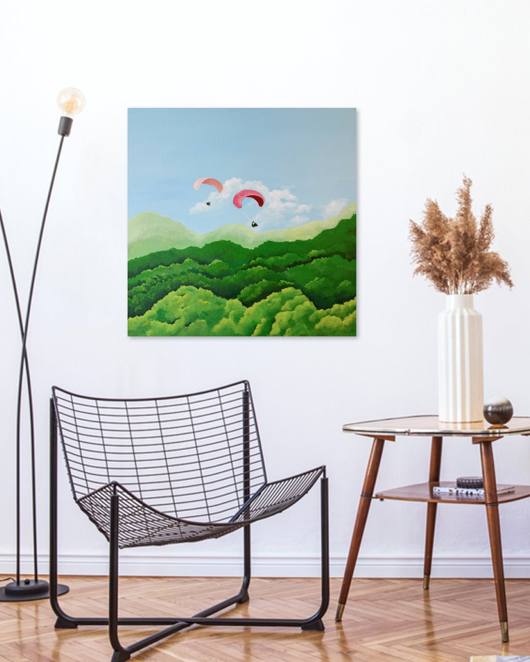 korean art, Those Who Float - Paragliding - DOKHBI $1000 ARTWORKS Choi In Jeong