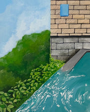 korean art, Those Who Float - Swimming pool - DOKHBI $1000 ARTWORKS Choi In Jeong