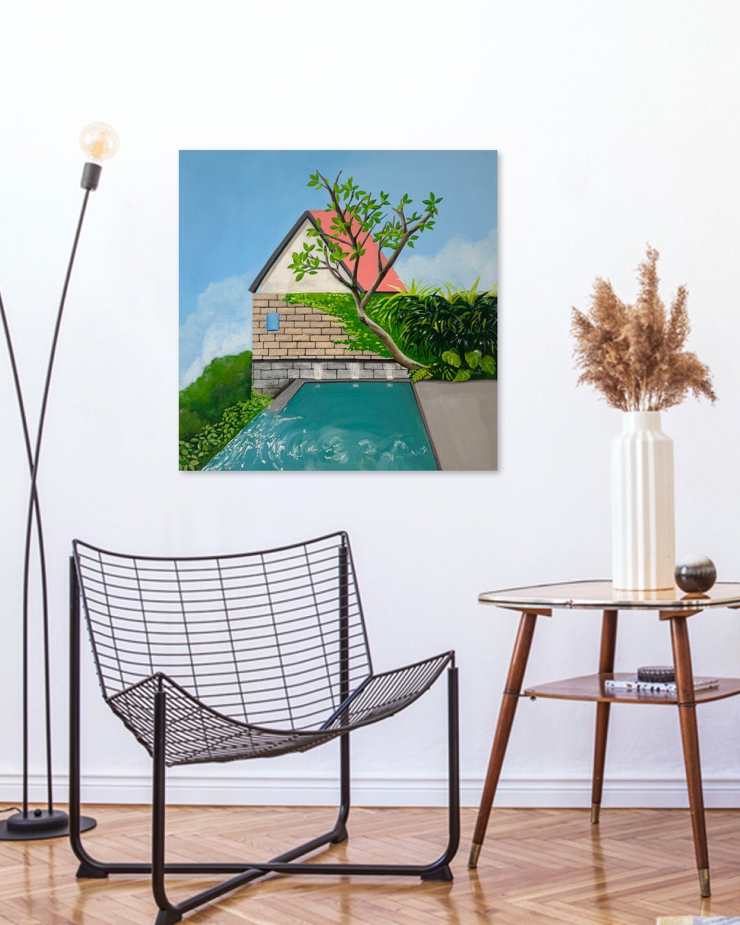 korean art, Those Who Float - Swimming pool - DOKHBI $1000 ARTWORKS Choi In Jeong