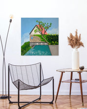 korean art, Those Who Float - Swimming pool - DOKHBI $1000 ARTWORKS Choi In Jeong