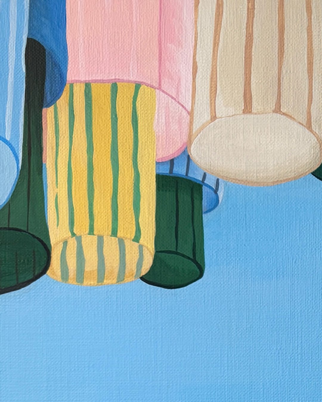 korean art, Those Who Float - Yoga - DOKHBI $1000 ARTWORKS Choi In Jeong