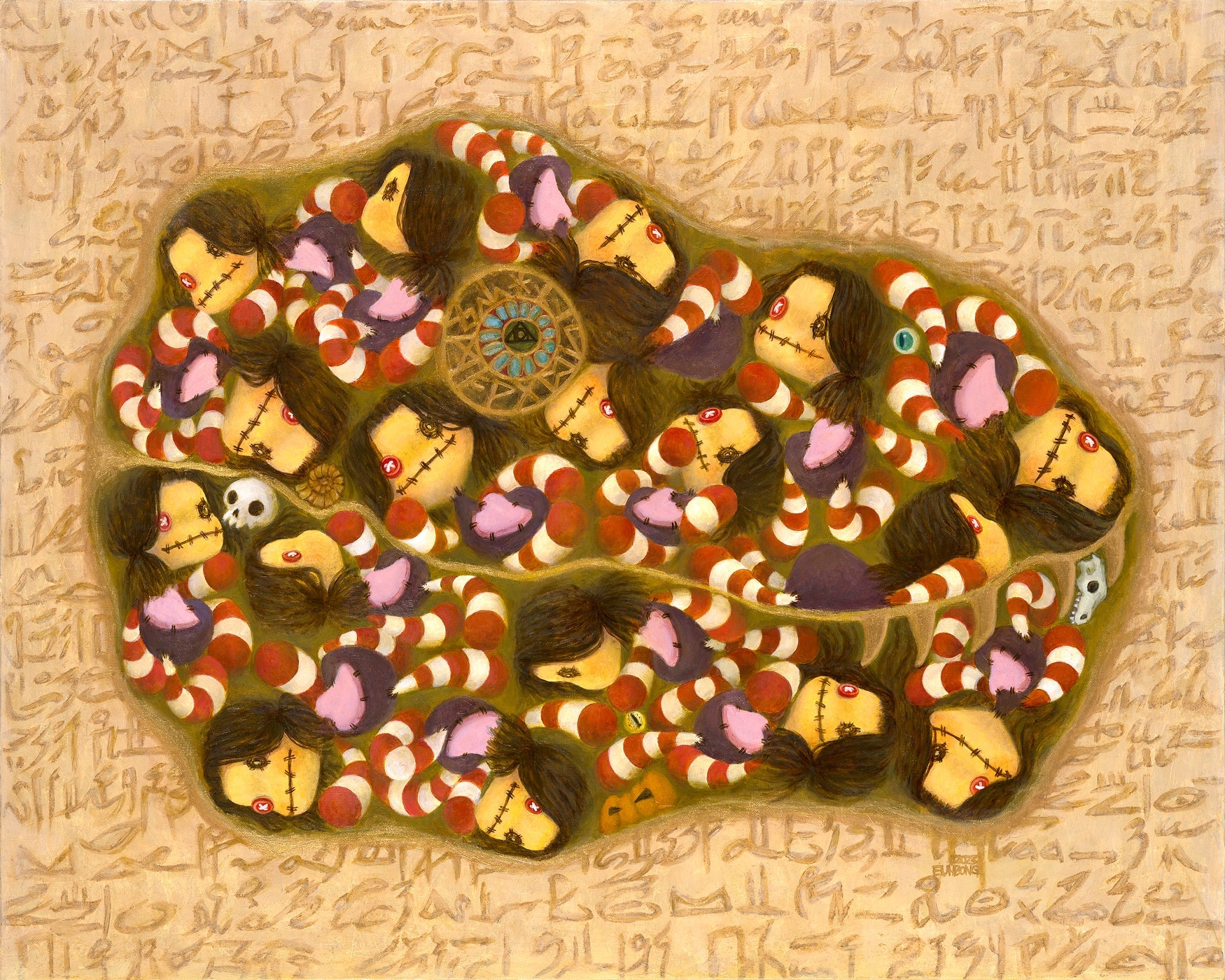 korean art, Traces - DOKHBI $1000 ARTWORKS EunBong