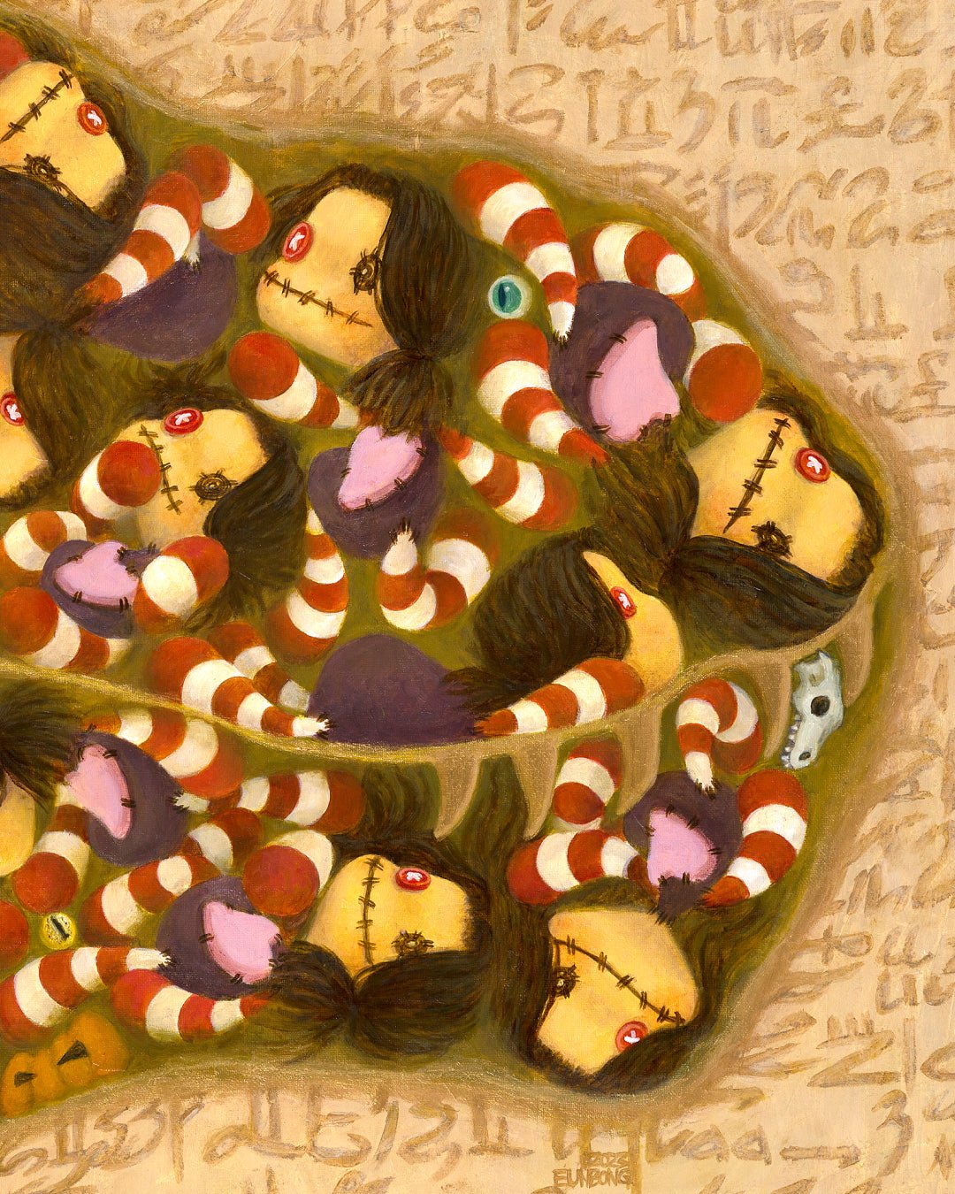 korean art, Traces - DOKHBI $1000 ARTWORKS EunBong