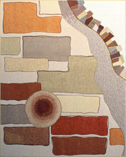 Transformation - Hanji and Bimji on panel 90.9×72.7cm by Lee Yu-mi (Haerang), Korean Contemporary Art 2023