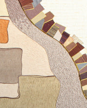 Transformation close-up detail, Hanji Bimji traditional Korean paper texture by artist Lee Yu-mi (Haerang)