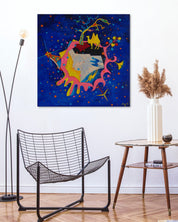 korean art, Trip around the World - DOKHBI ARTWORKS Painting Yun Song-A