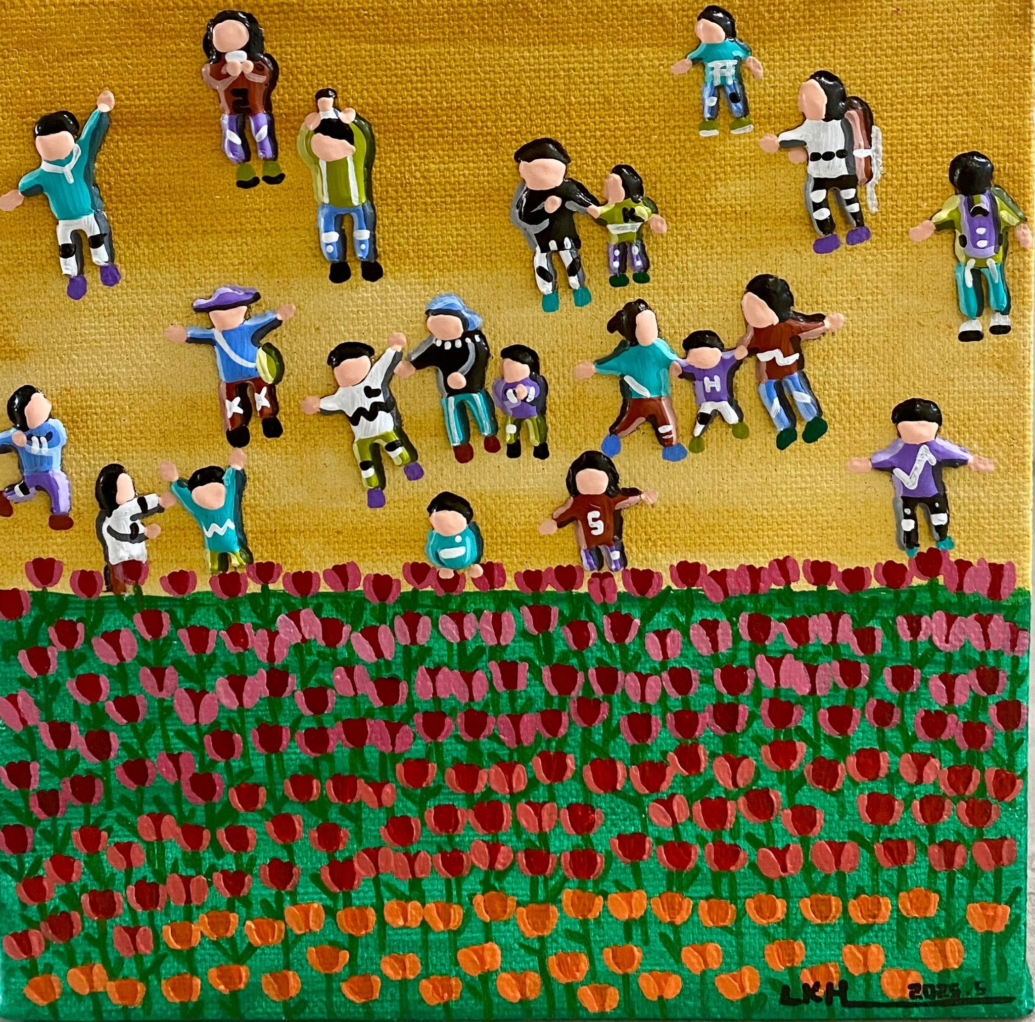 korean art, Tulip - DOKHBI $1000 ARTWORKS Lee Kyoung Hyun