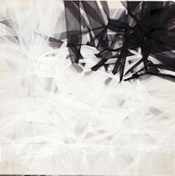 Types of Tension II - Mixed Fabrics 20x20cm by Ji Young Kim, Korean Contemporary Textile Art 2020