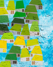 korean art, Under the Shade of the Tree 6 - DOKHBI $1000 ARTWORKS Mixed Media