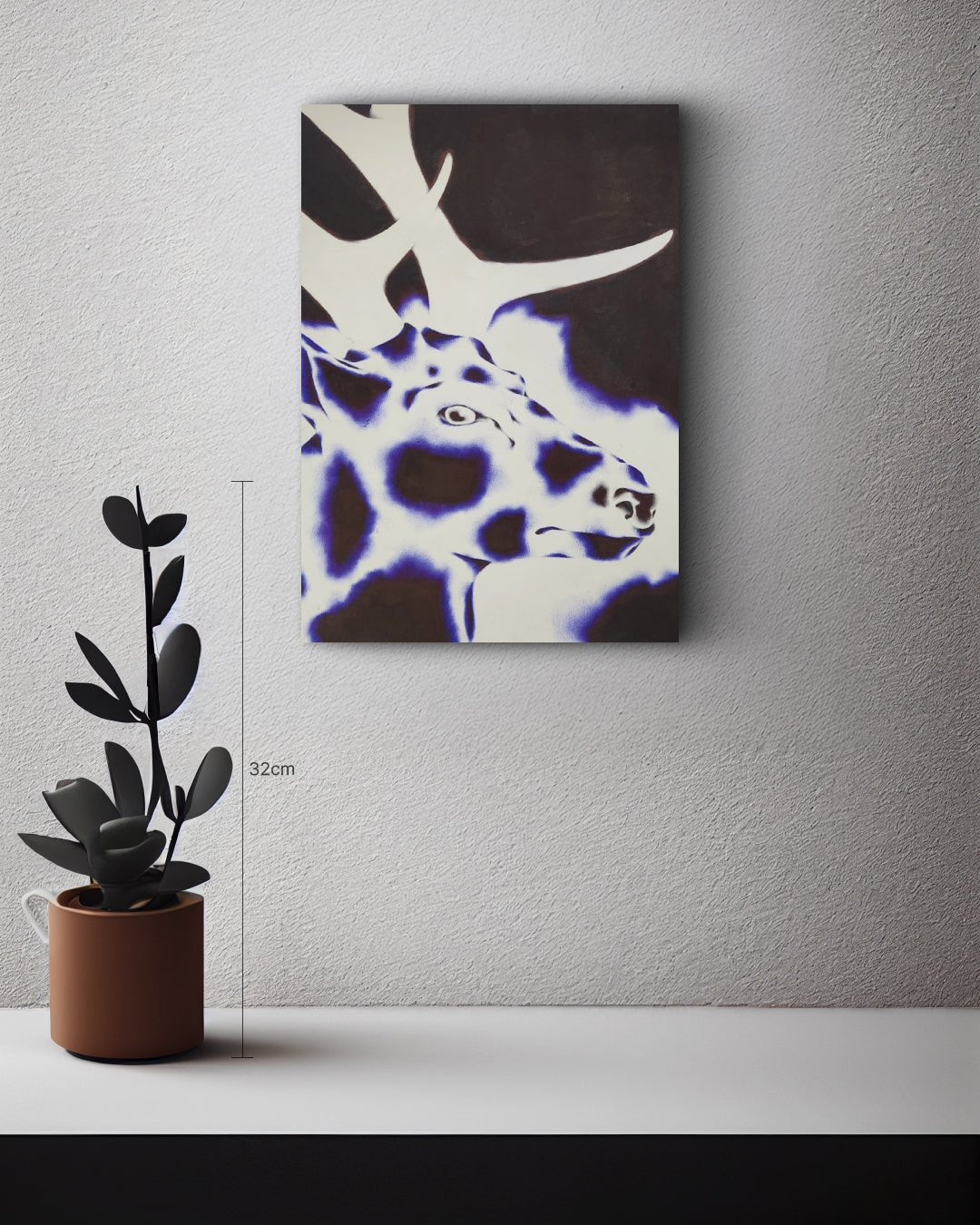 korean art, Us Within a Blue Life - DOKHBI $1000 ARTWORKS KIM JEONG YONG