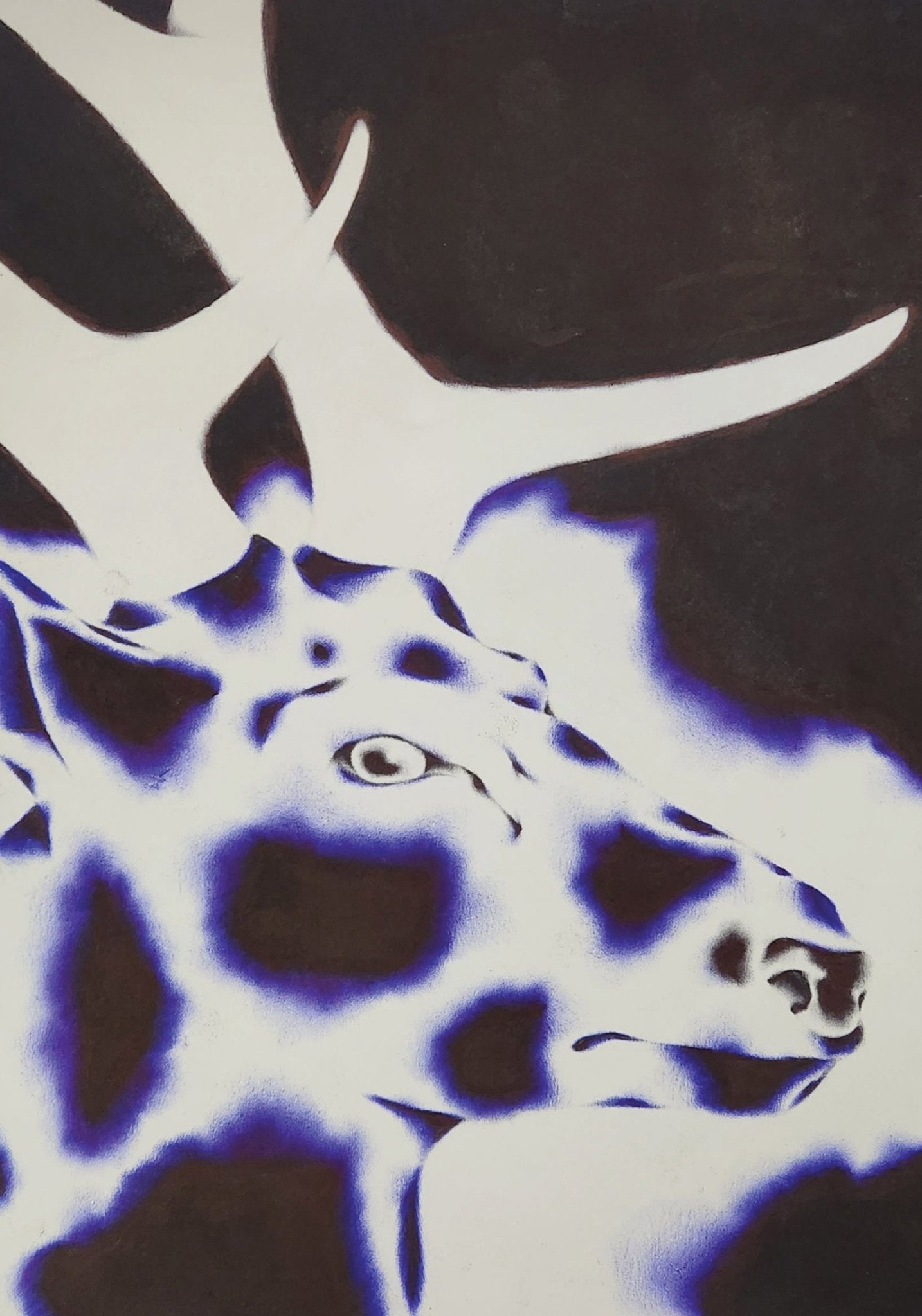 korean art, Us Within a Blue Life - DOKHBI $1000 ARTWORKS KIM JEONG YONG