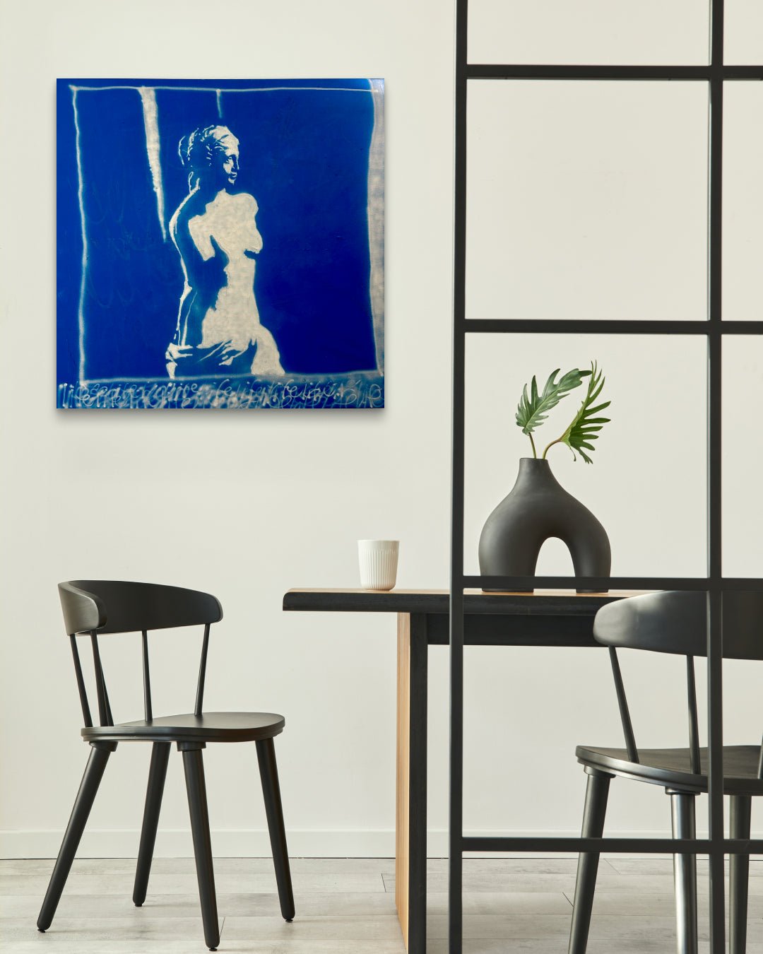 korean art, Venus - DOKHBI ARTWORKS Feeldog Painting ARTWORKS dokkaebi dokebi k - art Venus by Feeldog displayed in modern living room, original Korean painting 2025 DOKHBI