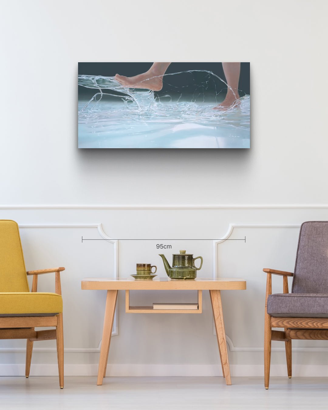 korean art, Walk (w-3) - DOKHBI ARTWORKS Lee ju won Painting